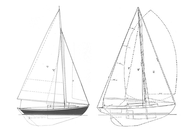 Marlin sailboat comparison